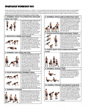 Spartacus Workout 2012: Spartacus Work Out, Workout Fit, Workout 2012 ...