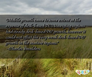 Mobile growth came to some extent at