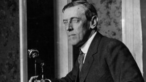 Woodrow Wilson's odd early press conferences