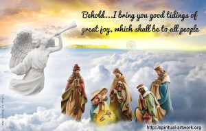Baby Jesus Christ- Behold I bring you good tidings of great joy