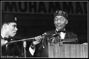 ... topic the honorable elijah muhammad and minister farrakhan together