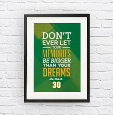Jim Craig #30 Minnesota North Stars Inspirational Memories Quote ...