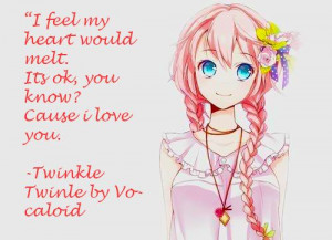 girl with pink hair edit + quote