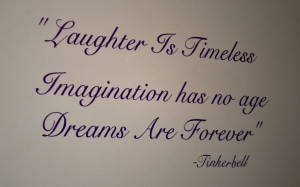 Love this Tinker Bell Quote