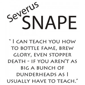 eggnog › Portfolio › Severus Snape Quote