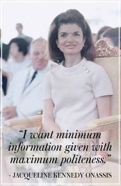 Best Jacqueline Kennedy Onassis Quotes- Best Jackie O Quotes More