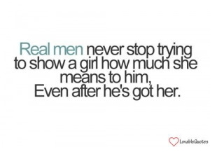 don't like the term real men because even douche bags are real ...