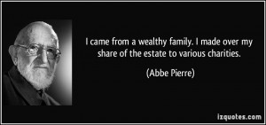 Wealthy Family Quotes