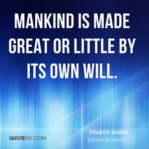 Friedrich Schiller Inspirational Quotes