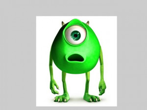 Monsters Inc Mike Wazowski