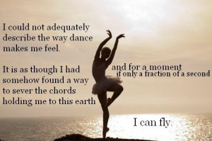 Awesome dance quote!