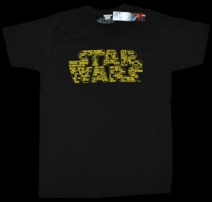 star wars quotes logo black male t shirt