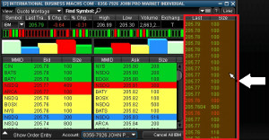 The trade ticker lets you view level 2 stock trading in real-time ...