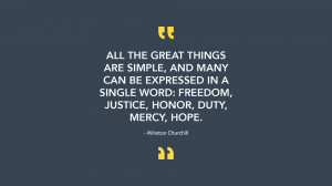 ... , hope. - Winston Churchill Eye Opening Quotes about Criminal Justice