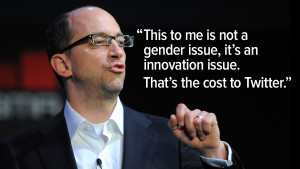 dick costolo quote meme this to me is not a gender issue its an ...