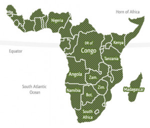 sub saharan africa countries