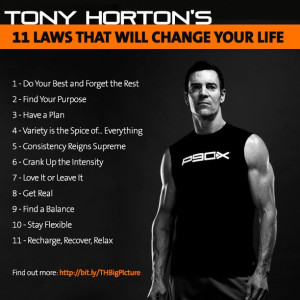 TONY HORTON QUOTE | It's confession time! Which ones are you following ...