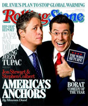 Jon Stewart and Stephen Colbert. I cannot begin to describe how tragic ...