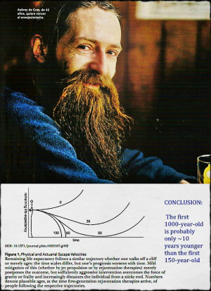 Aubrey De Grey Foresees The First Immortals