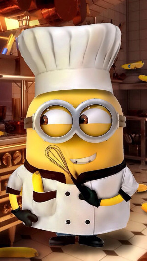 Chef minion: Funny Pics, Despicable Me 2, Bananas, Minions Chef, Chef ...