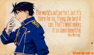 Roy Mustang quote
