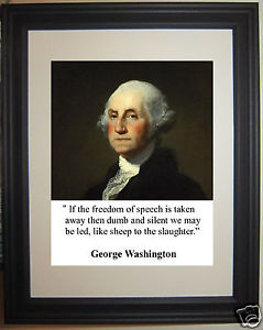 President-George-Washington-freedom-Quote-Framed-Photo-Picture