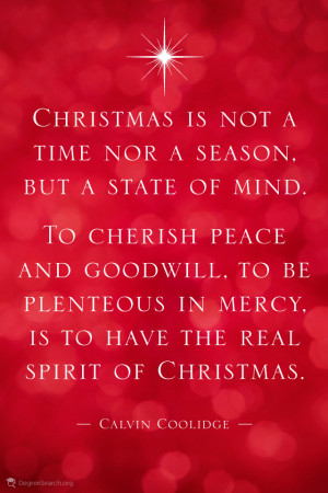 ... than to awake Christmas morning and not be a child” – Erma Bombeck