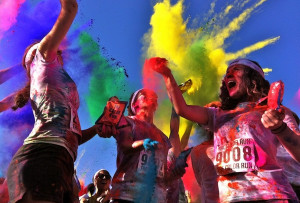 ... first ever color run is coming! Actually, make that 3 color runs