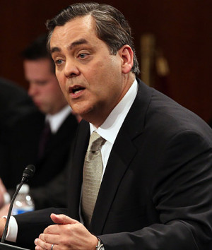 Law Professor Jonathan Turley, speaks during the U.S. Senate ...