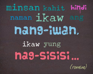 Love Quotes Tagalog Patama
