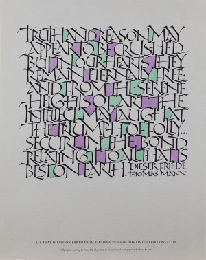 Thomas Mann quotation