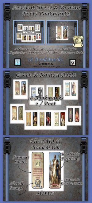 Bookmarks based on the prominent Greek Philosophers of the Ancient ...
