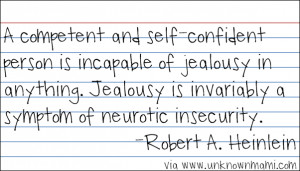 ... neurotic. Do I want to celebrate my neurotic insecurity? No, of course