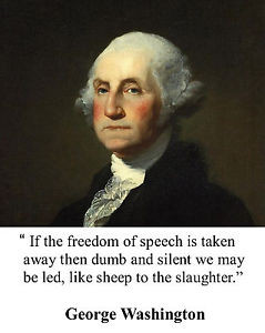 President-George-Washington-Freedom-of-Speech-Quote-8-x-10-Photo ...