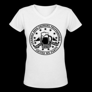 Funny i love beer alcohol drinking license badge t-shirts for drunk ...