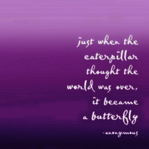 butterfly change picture quote