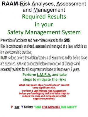 Required Resultsin yourSafety Management System