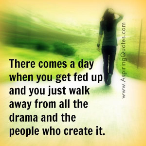 So liberating to be free from drama and negative people that just try ...