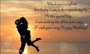 Birthday Quotes For Husband Image