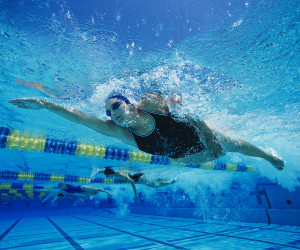 freestyle swimming