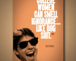 RISKY BUSINESS - JOEL Quote Poster