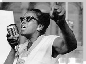 Ella Baker, one of SNCC's founders.