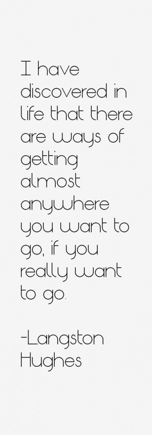 Langston Hughes Quotes & Sayings