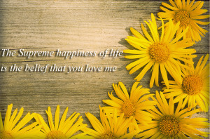 Picture Of Love Quotes In Background Image Of Sunflower Pictures