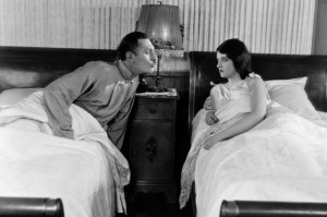... married couples sleeping in separate beds is in a 1950s sitcom rerun