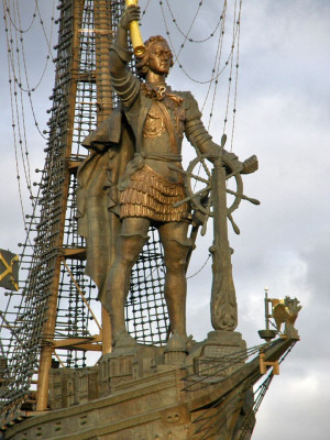 Maritime statue of Peter the Great