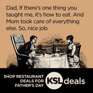 Find a Restaurant dad loves!