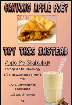 Apple Pie #Shakeology www.shakeology.com/shannonlloyd