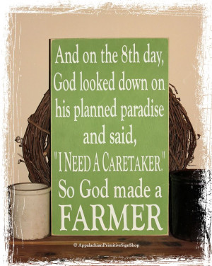 Paul Harvey God Made a Farmer