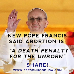Pope Francis abortion